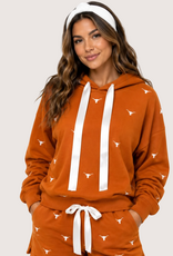Brianna Cannon Texas Embroidered Fleece Hoodie