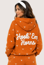 Brianna Cannon Texas Embroidered Fleece Hoodie