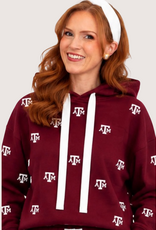 Brianna Cannon Texas A&M  Embroidered Fleece Hoodie
