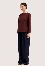 GRADE & GATHER Long Sleeve Crew Neck Tee Red Pear