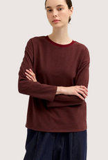 GRADE & GATHER Long Sleeve Crew Neck Tee Red Pear