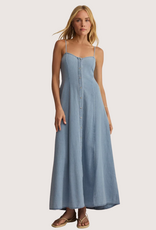 Z SUPPLY Angel Eyes Twill Dress Lake Blue