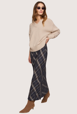Z SUPPLY Crestview Plaid Skirt Eclipse