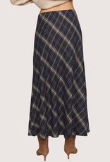 Z SUPPLY Crestview Plaid Skirt Eclipse
