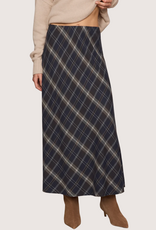 Z SUPPLY Crestview Plaid Skirt Eclipse