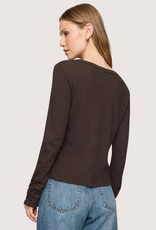 Z SUPPLY Cocoa Bean Junie L/S Tee