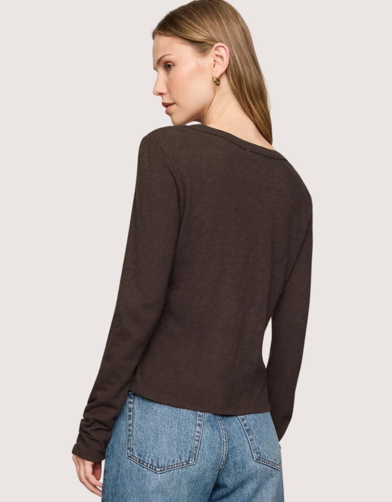 Z SUPPLY Cocoa Bean Junie L/S Tee