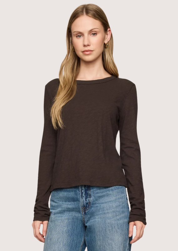 Z SUPPLY Cocoa Bean Junie L/S Tee