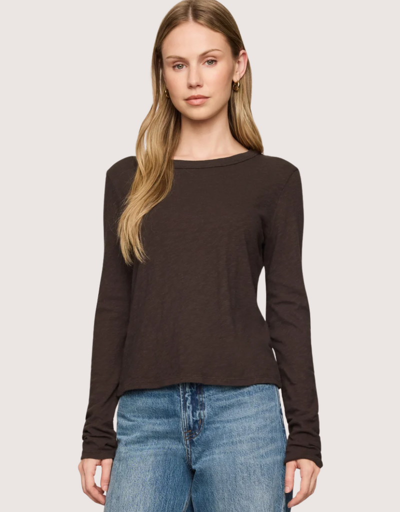 Z SUPPLY Cocoa Bean Junie L/S Tee