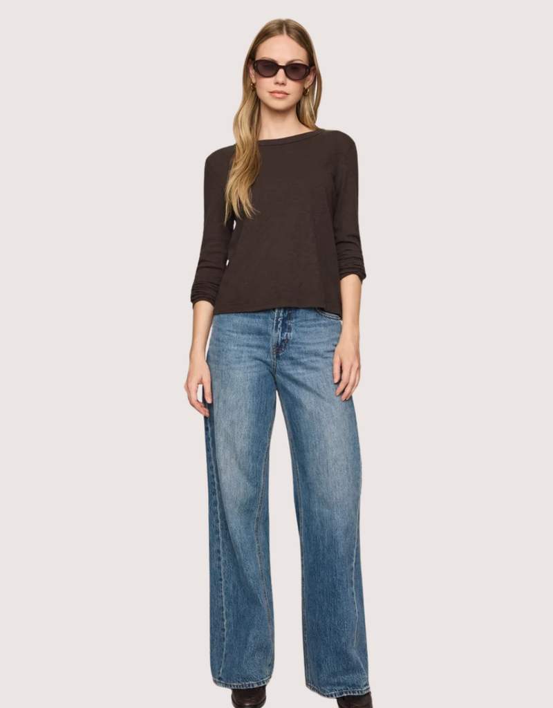 Z SUPPLY Cocoa Bean Junie L/S Tee