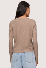 Z SUPPLY Heather Ash Junie L/S Tee