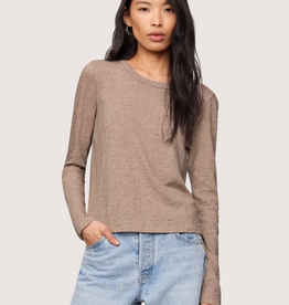 Z SUPPLY Heather Ash Junie L/S Tee