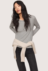 Z SUPPLY Heather Grey Junie L/S Tee