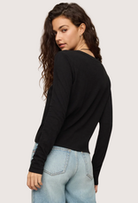 Z SUPPLY Black Junie L/S Tee
