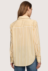 Z SUPPLY Golden Haven Stripe Button Up Golden Sage