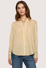 Z SUPPLY Golden Haven Stripe Button Up Golden Sage