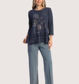JESS & JANE Den Vignette Mineral Washed Cotton Slub Tunic