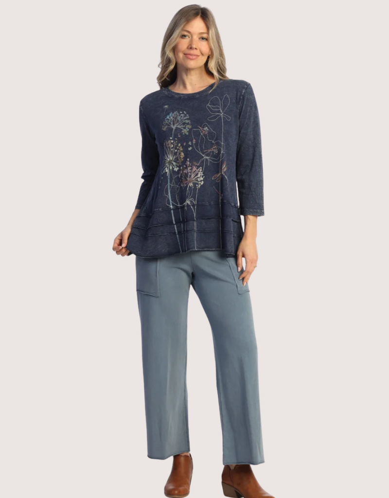 JESS & JANE Den Vignette Mineral Washed Cotton Slub Tunic
