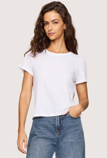 Z SUPPLY Junie Slub Tee Shirt White