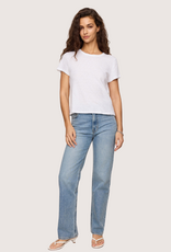 Z SUPPLY Junie Slub Tee Shirt White