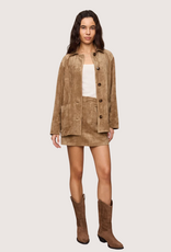 Z SUPPLY Decker Suede Chore Coat Light Sand