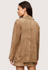 Z SUPPLY Decker Suede Chore Coat Light Sand