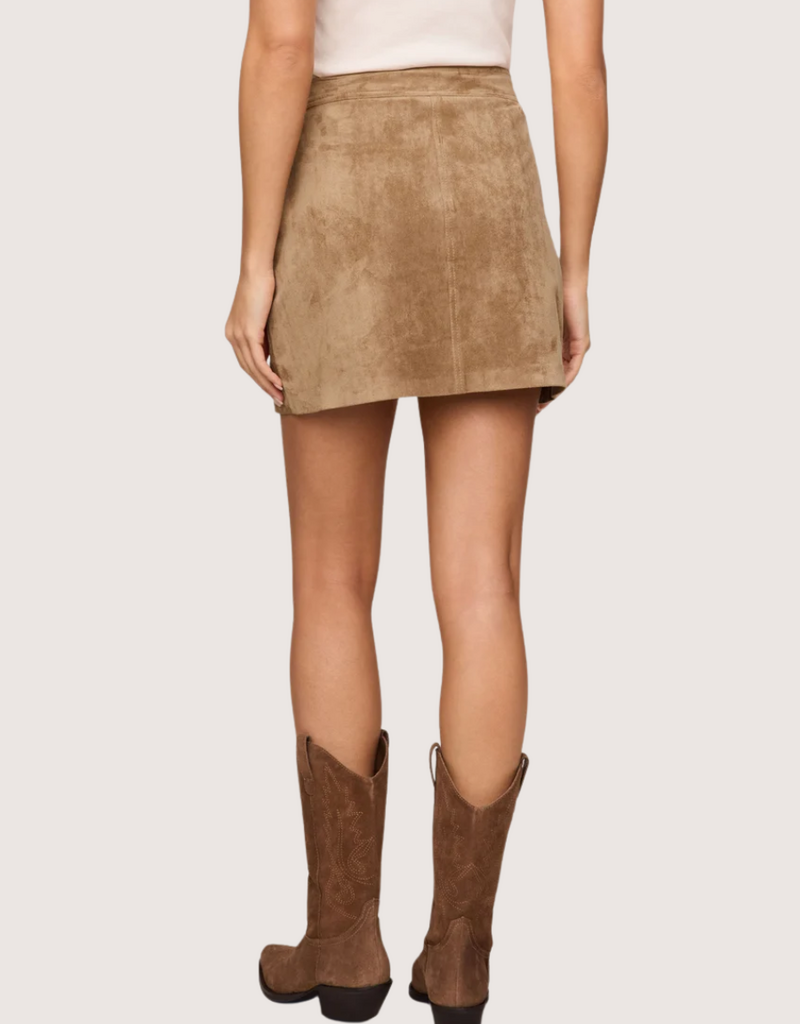 Z SUPPLY Perri Suede Mini Light Sand