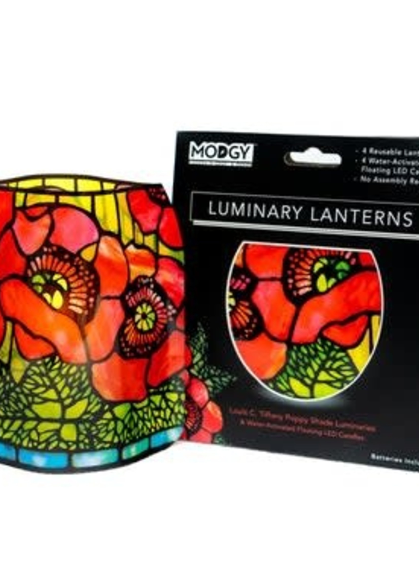 Modgy Poppies Luminary