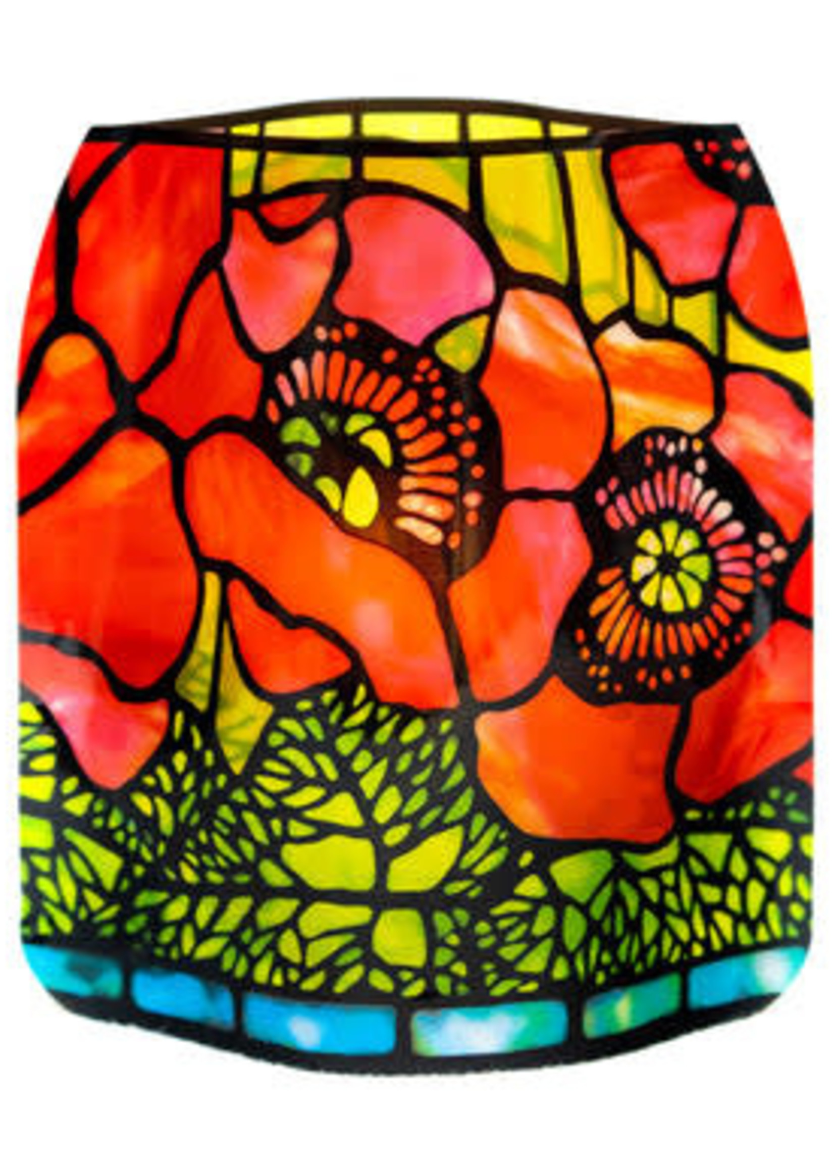 Modgy Poppies Luminary