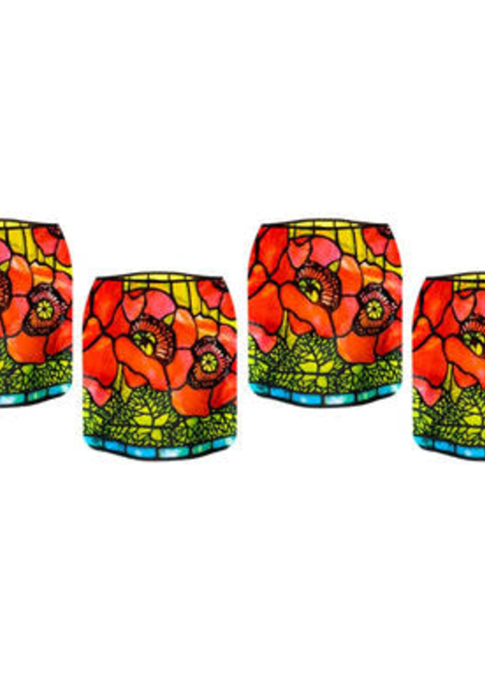 Modgy Poppies Luminary