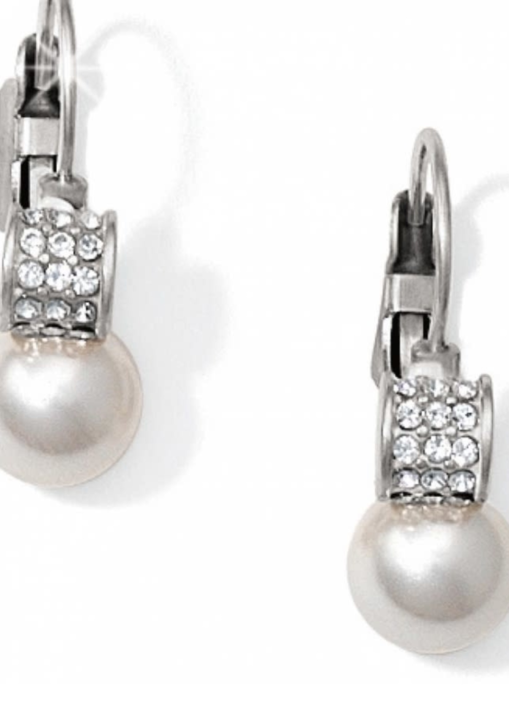 Brighton Meridian Petite Pearl Leverback Earrings