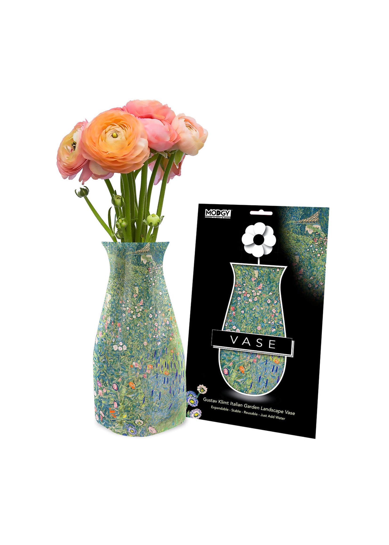 Modgy Klimt Italian Garden Landscape Vase