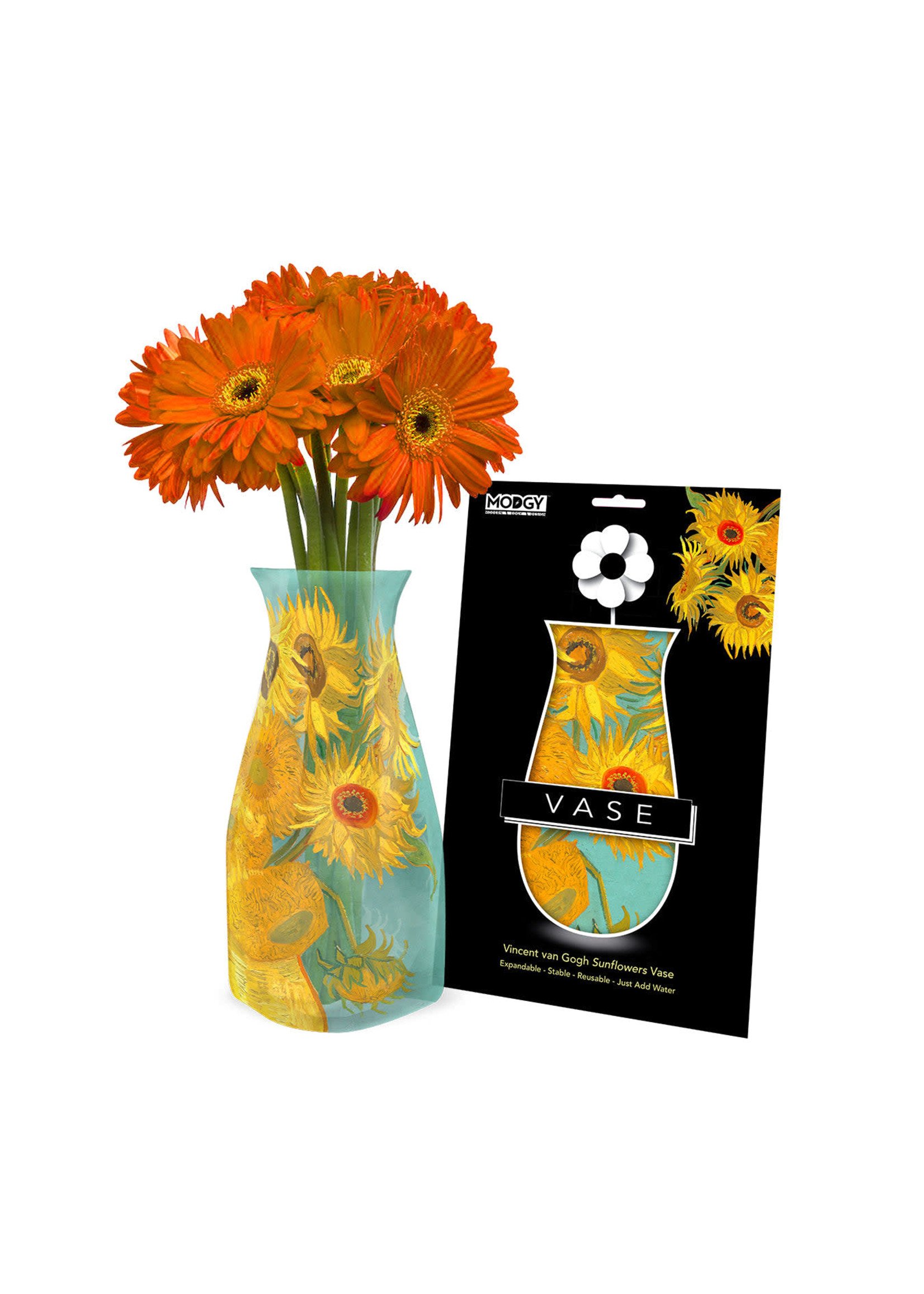 Modgy Van Gogh Sunflower Vase