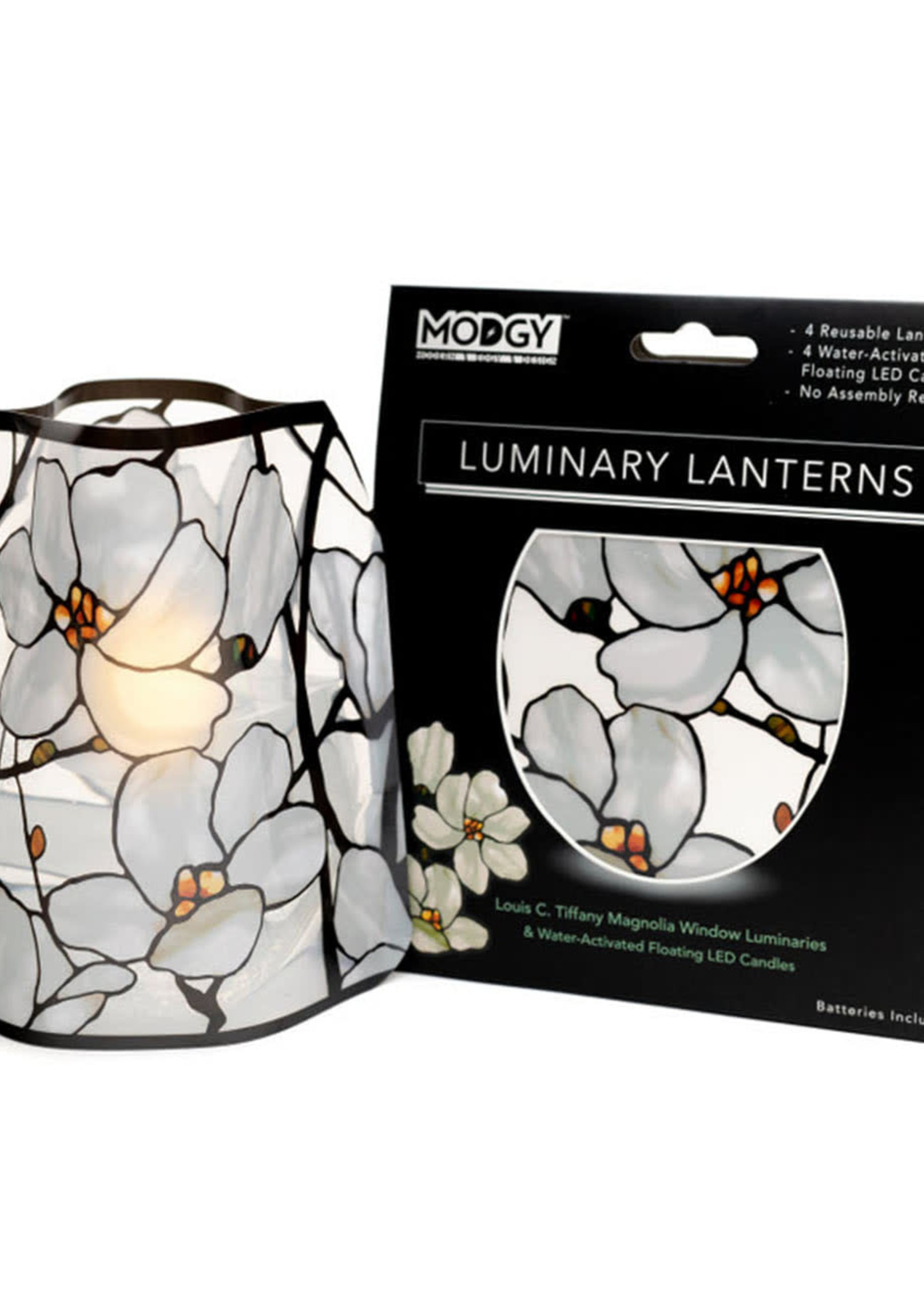 Modgy Magnolia Window Luminary Set