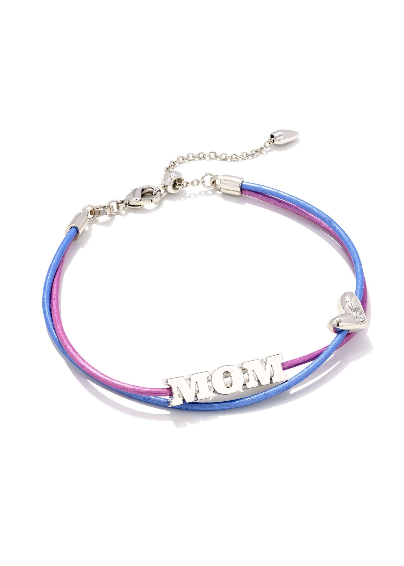 Kendra Scott Mom Friendship Bracelet Purple Mix