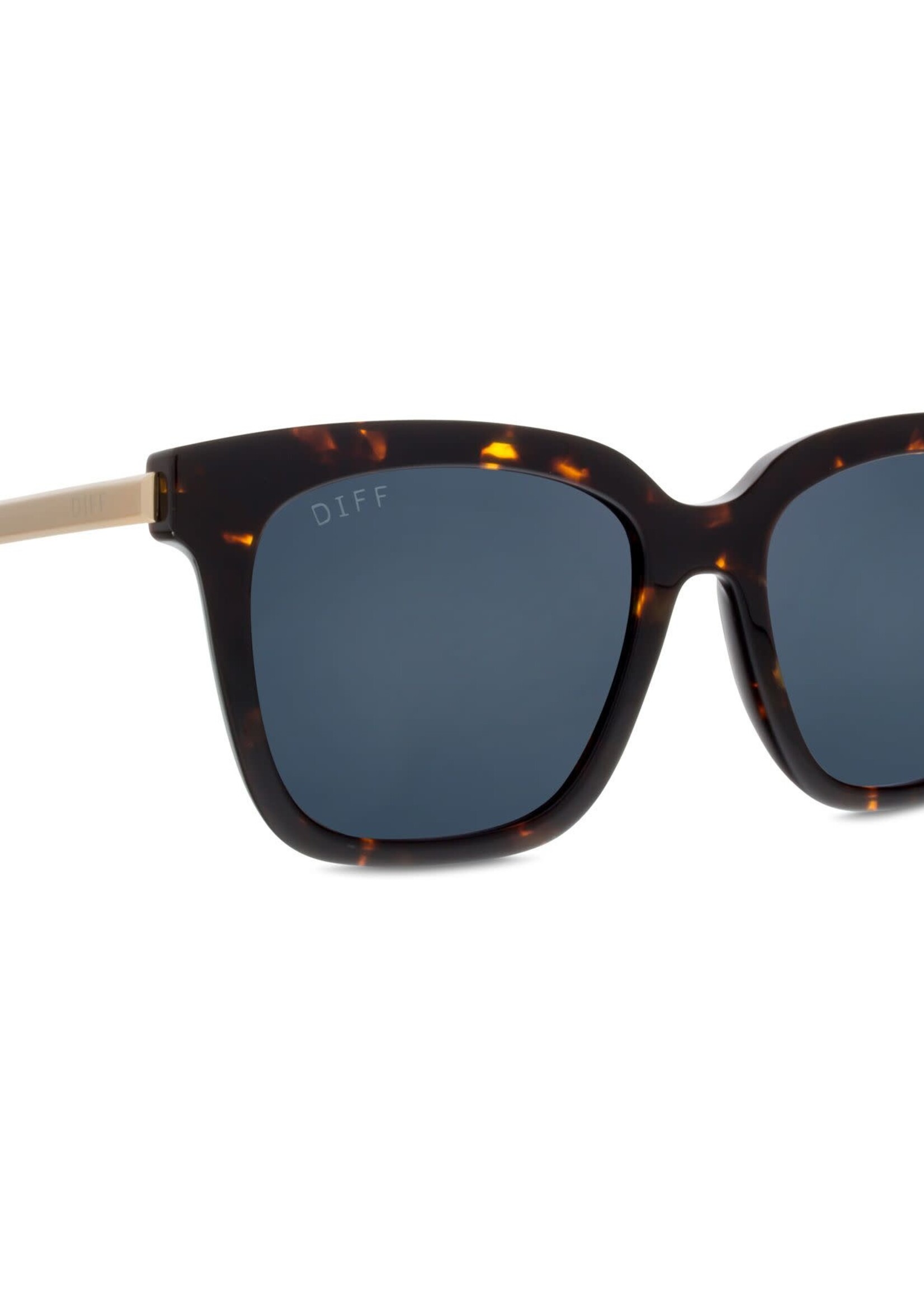 DIFF BELLA - TORTOISE + GREY + POLARIZED