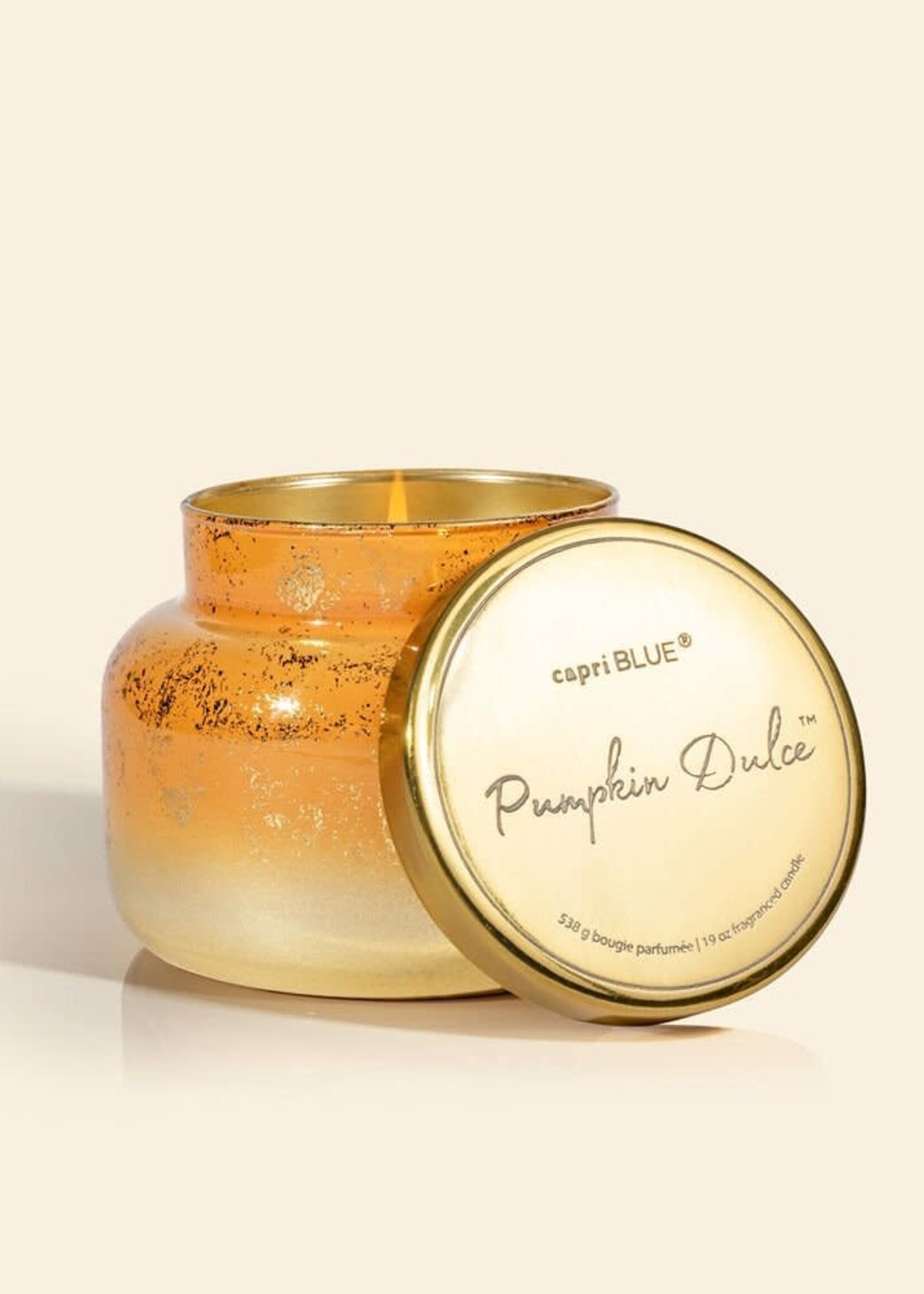 Capri Blue Pumpkin Dulce Glimmer Signature Candle
