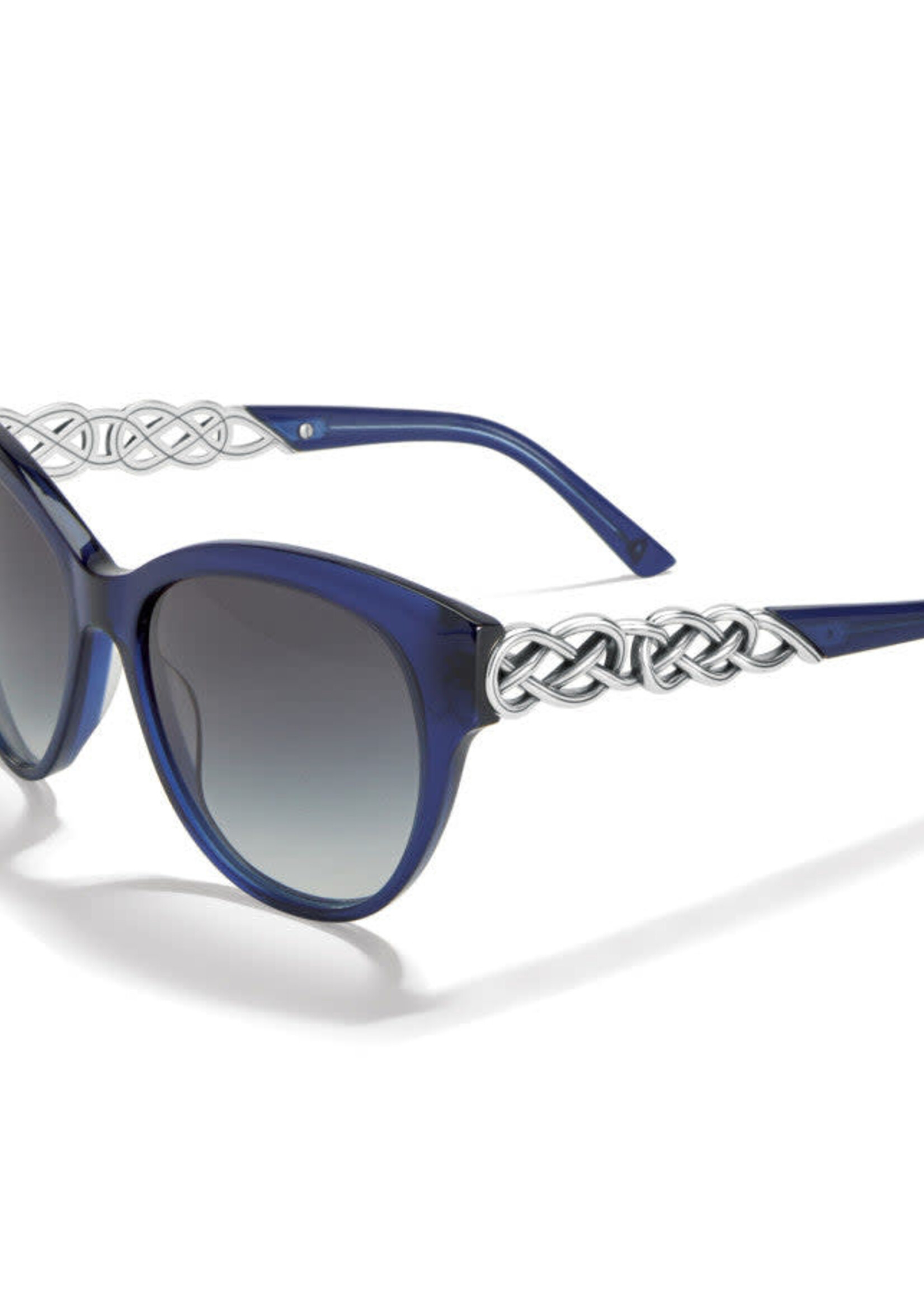 Brighton Interlok Braid Sunglasses  Blue