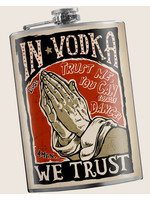 Trixie & Milo In Vodka We Trust Flask