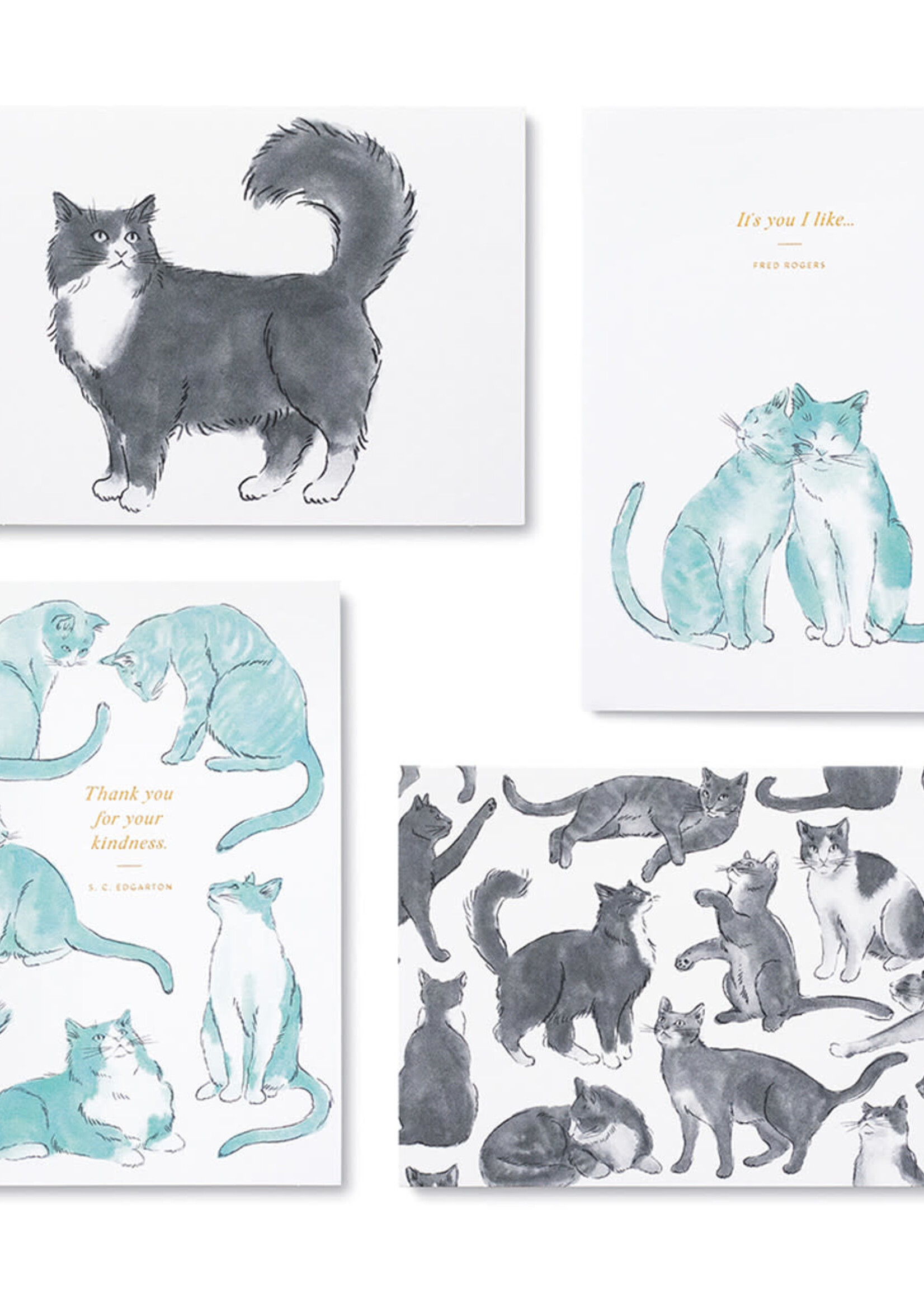 Compendium Notecard Set (Cat)