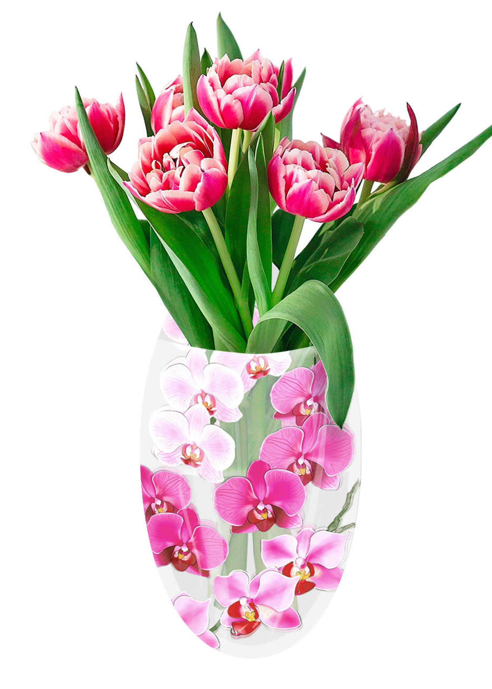 Modgy Pink Orchid Vase