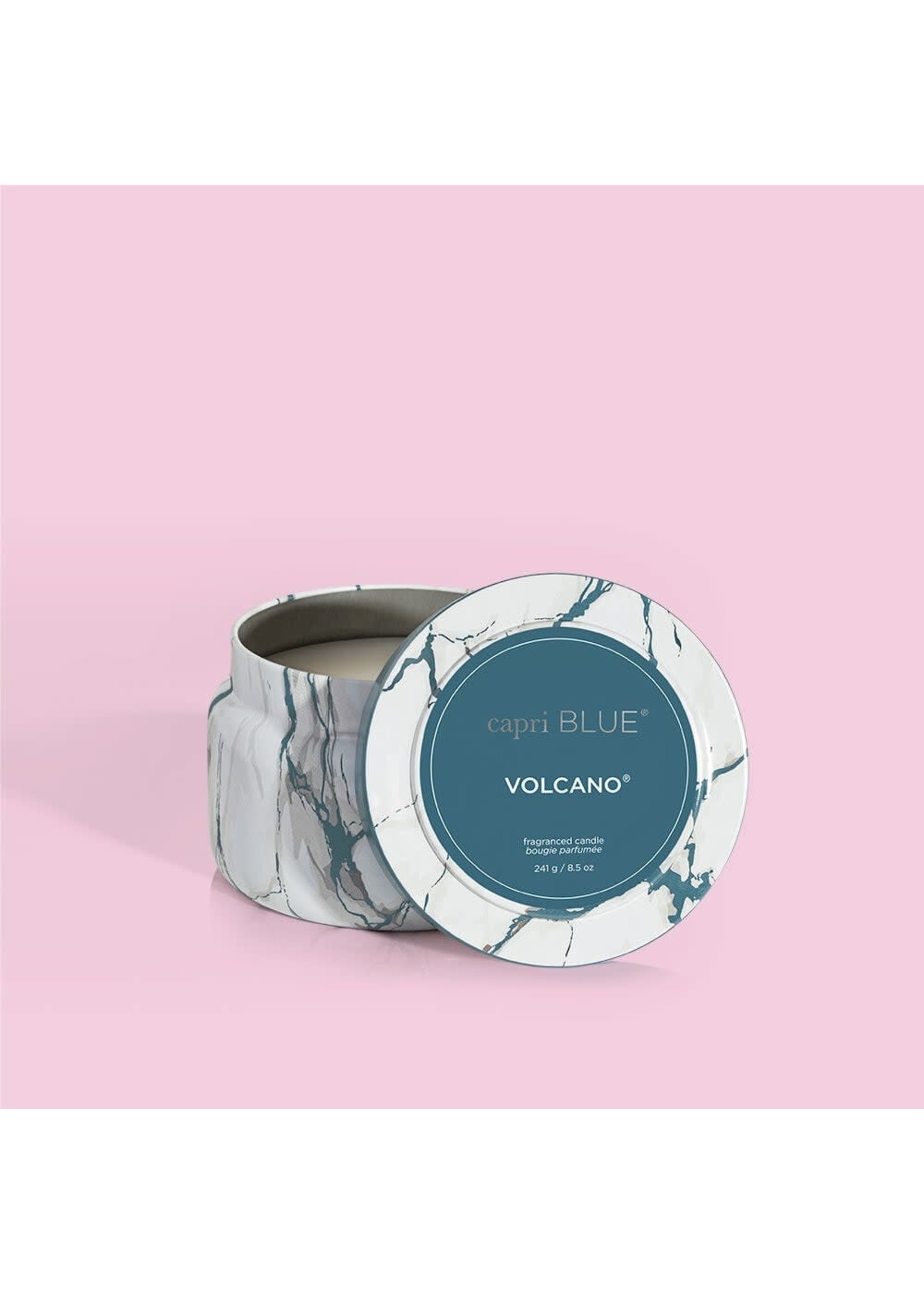 Capri Blue Volcano Modern Marble Travel Tin Candle