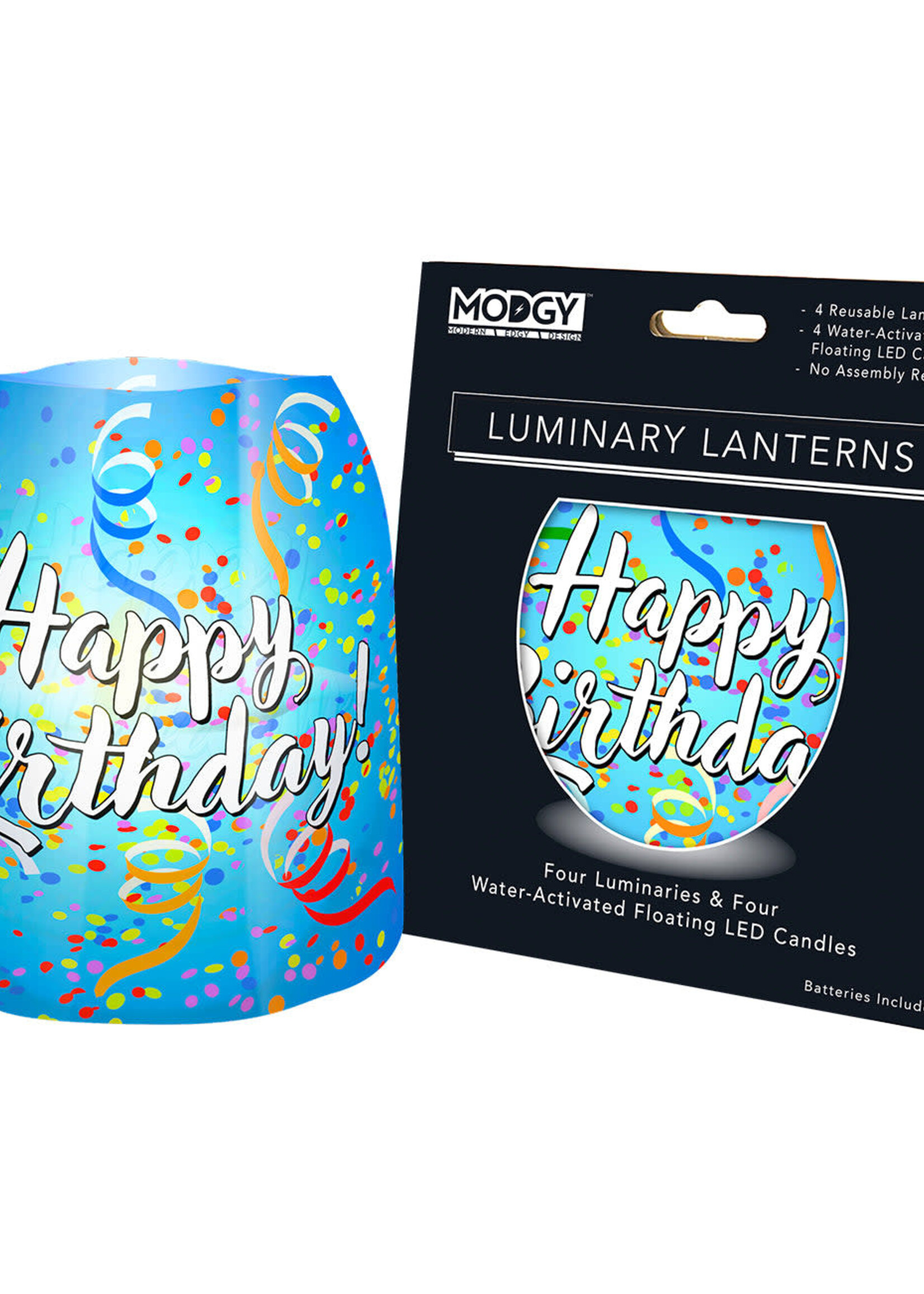 Modgy Happy Birthday Luminary