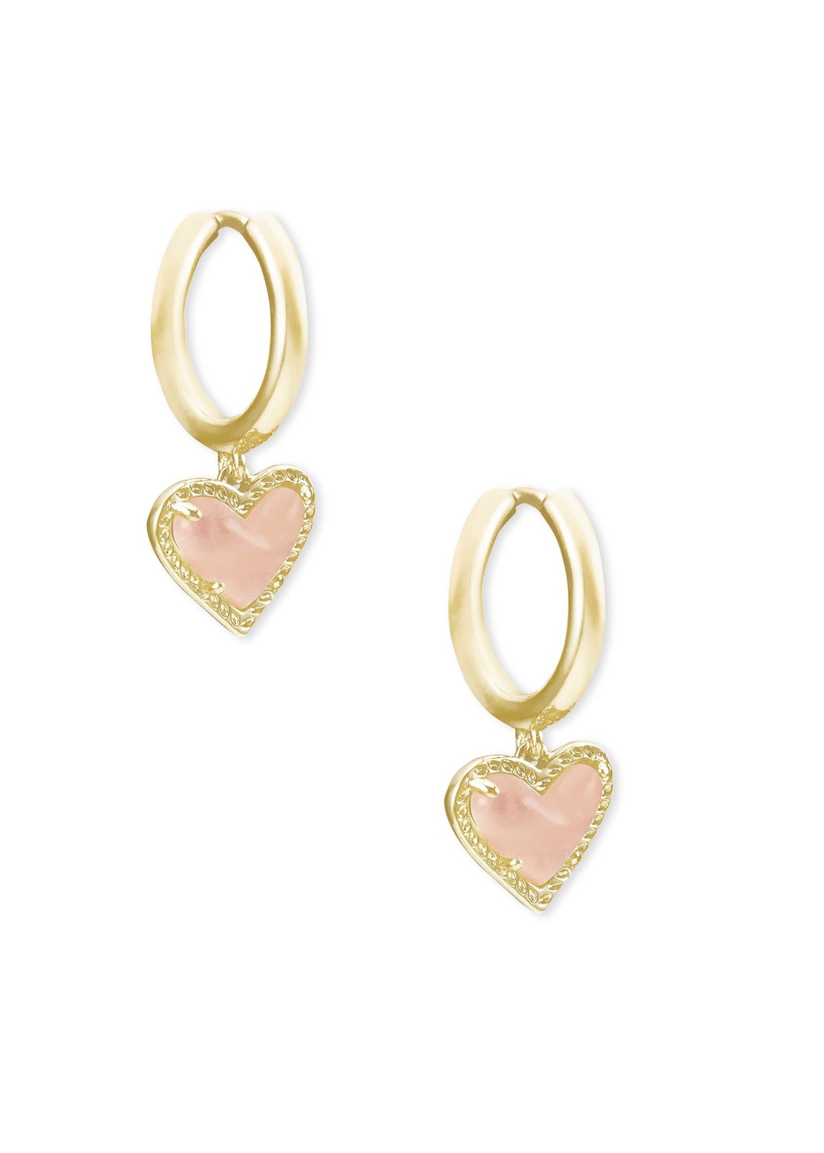 Kendra Scott ARI HEART HUGGIE EARRINGS