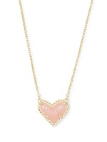 Kendra Scott ARI HEART SHORT PENDANT NECKLACE