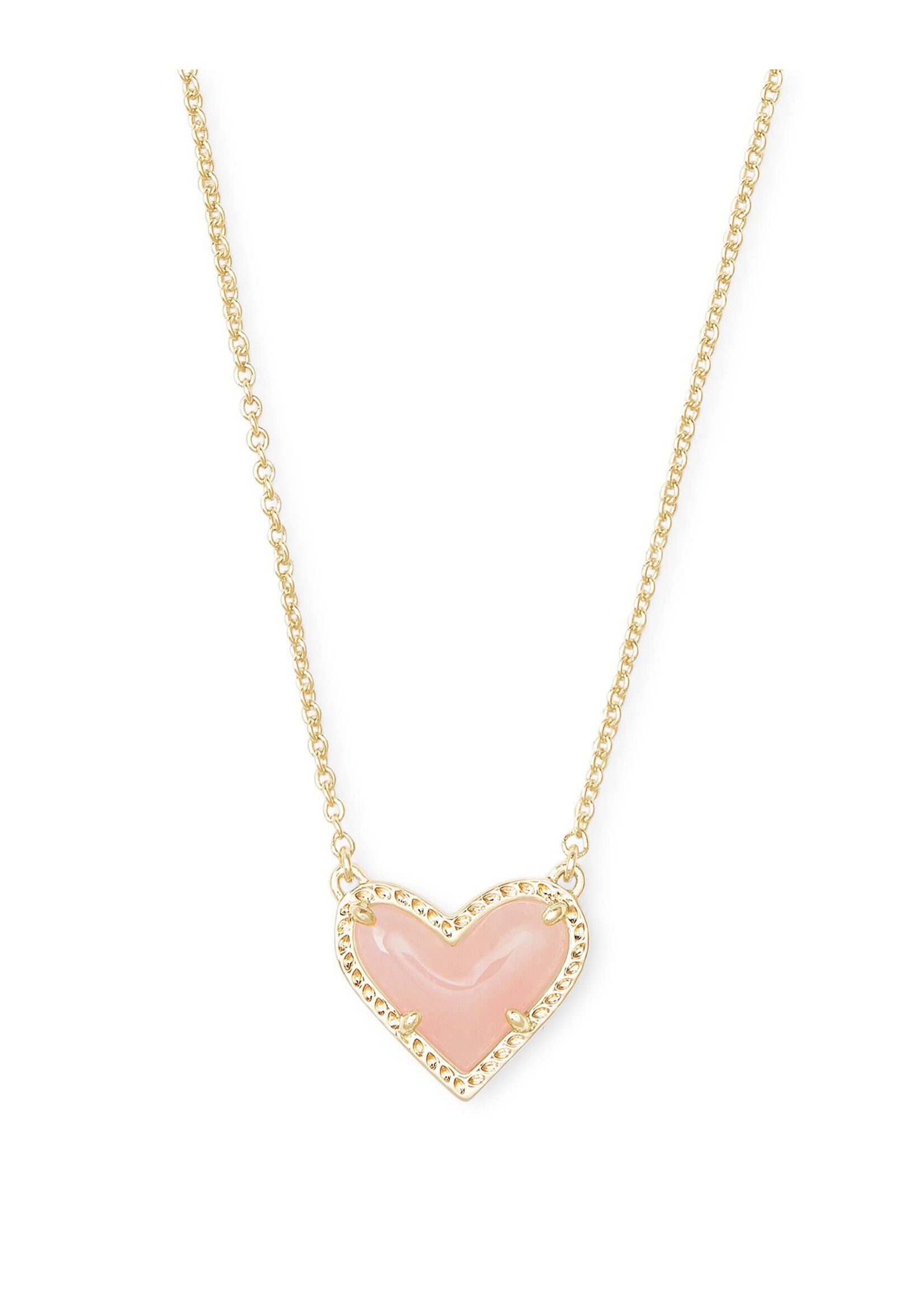 Kendra Scott ARI HEART SHORT PENDANT NECKLACE