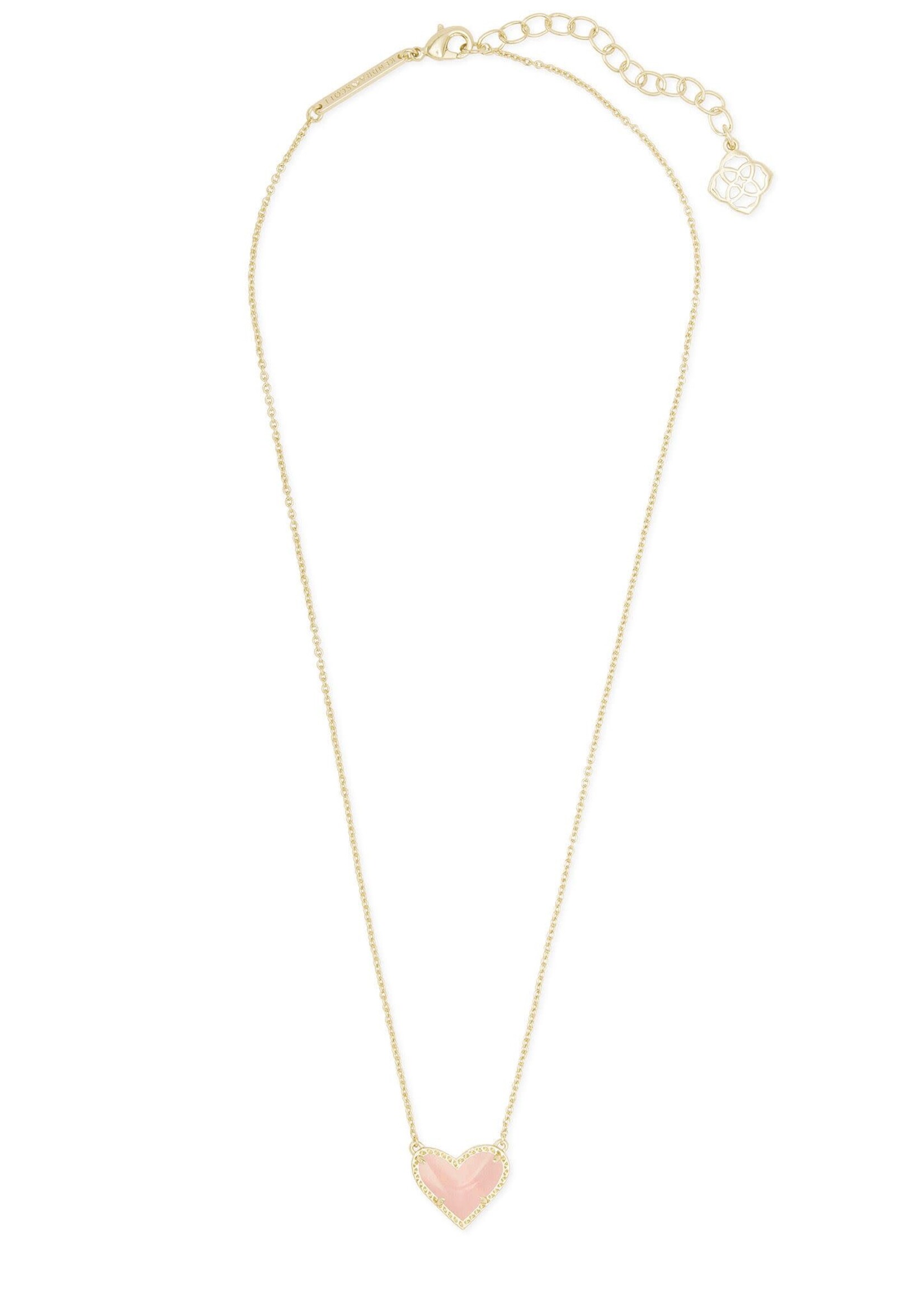Kendra Scott ARI HEART SHORT PENDANT NECKLACE
