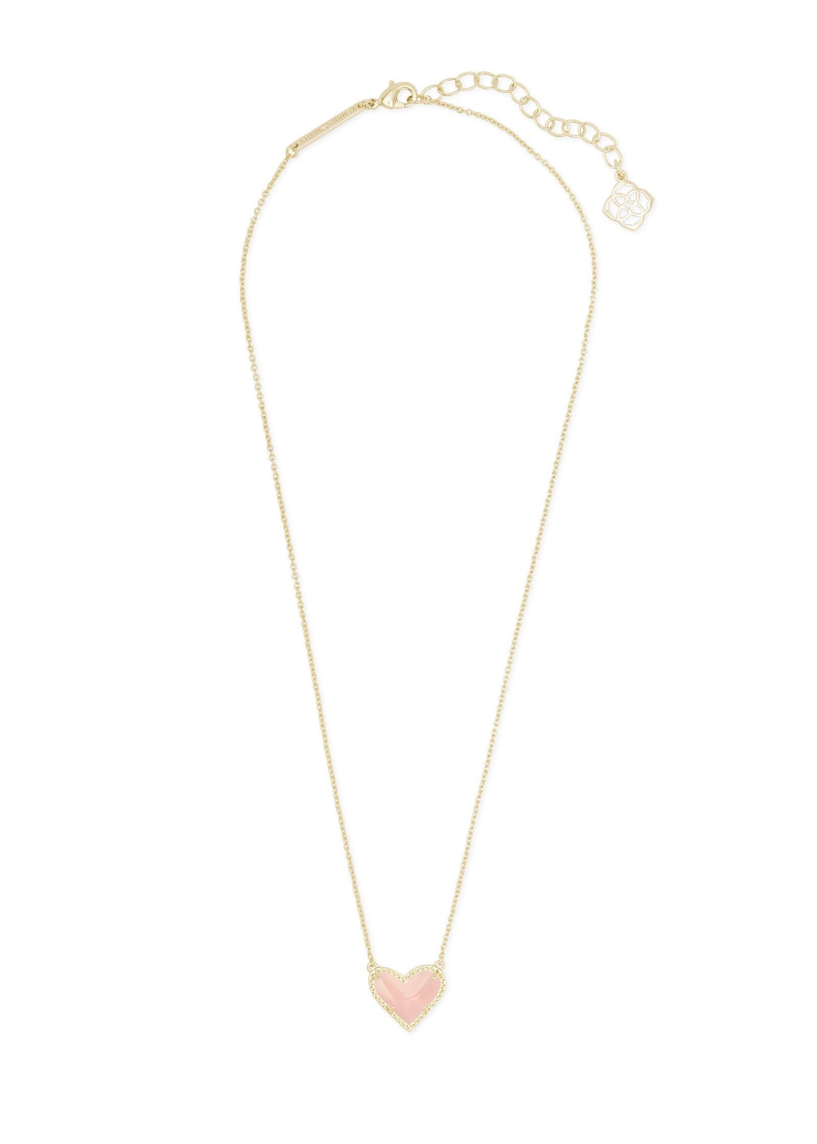 Kendra Scott ARI HEART SHORT PENDANT NECKLACE