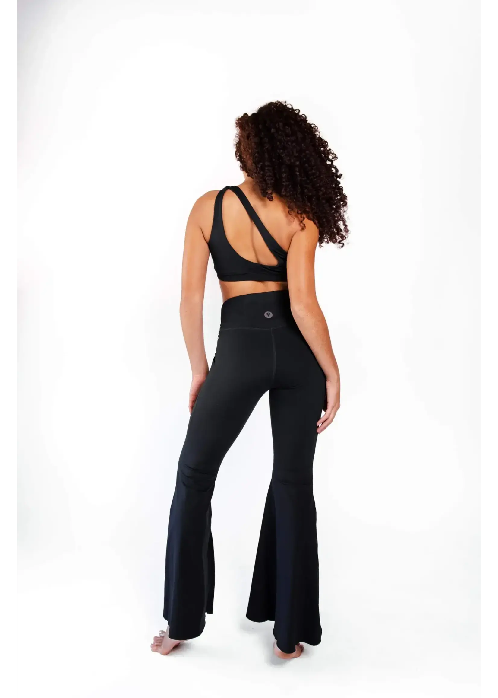 Yoga Democracy Bell Bottoms (Jet Black)