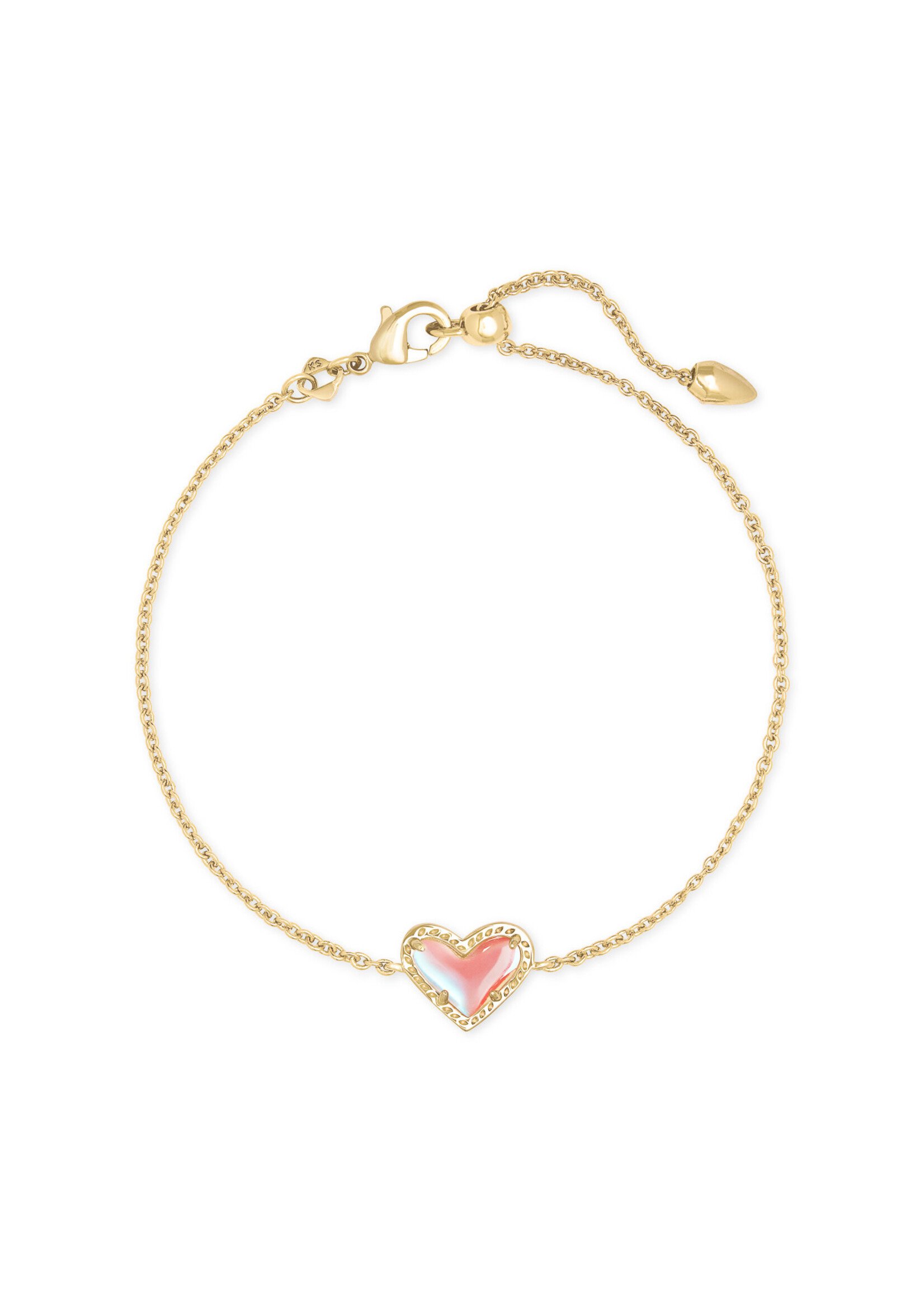 Kendra Scott ARI HEART DELICATE CHAIN BRACELET